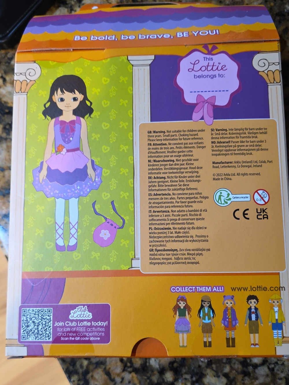 Lottie Spring Celebration Ballet Doll in Pink Outfit - Picture 6 of 7